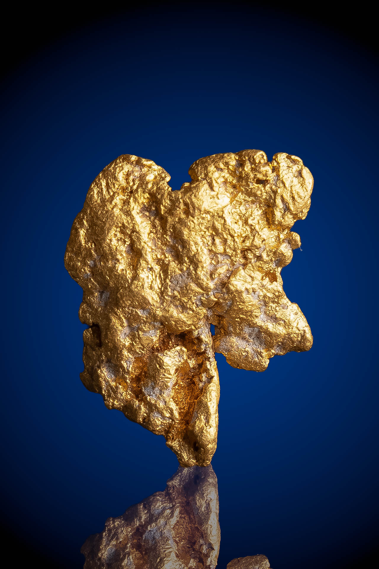 Sharp, Stunning Natural Gold Nugget - Australia - 3.70 grams (image for) Sharp, Stunning Natural Gold Nugget - Australia - 3.70 grams